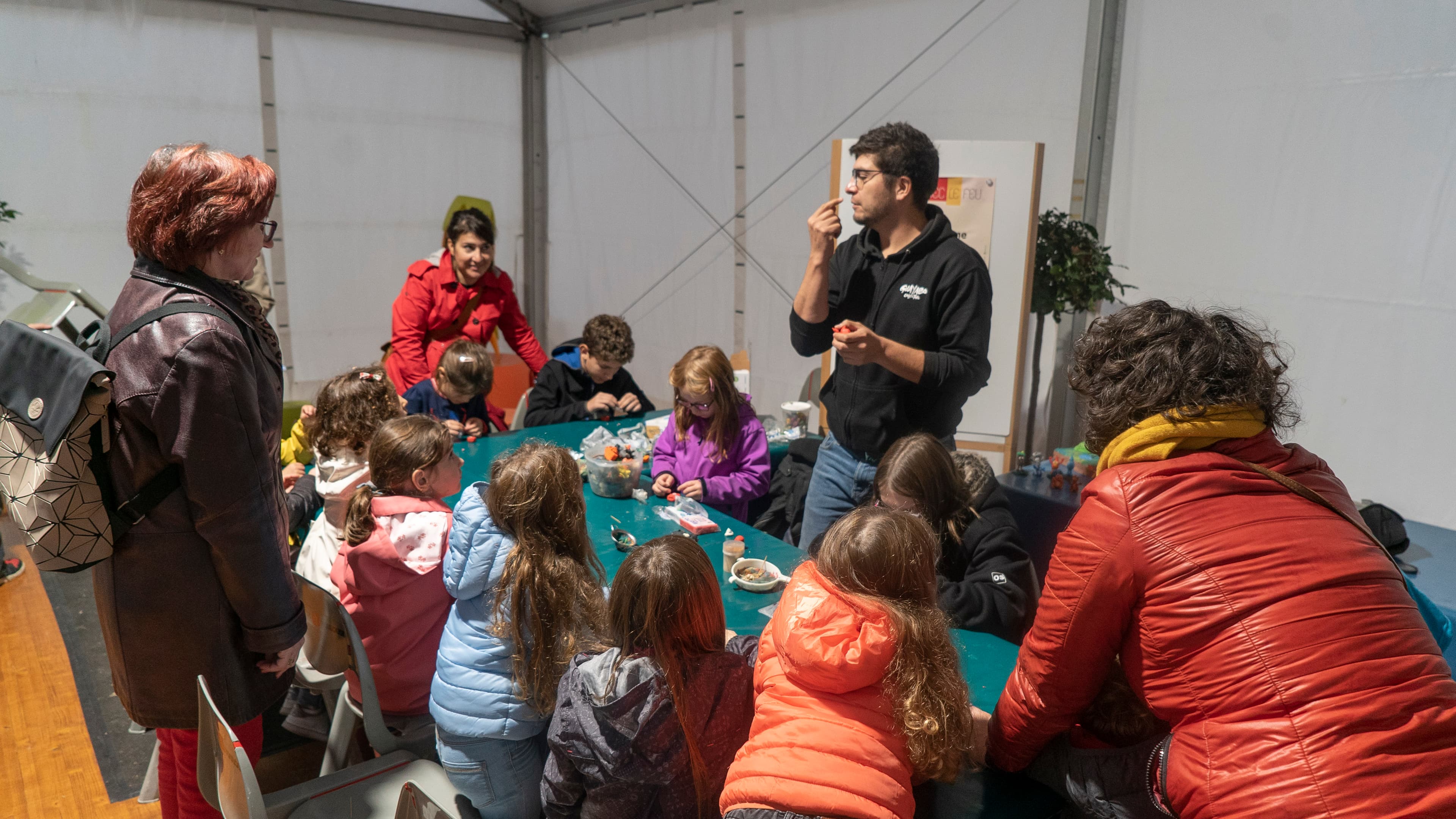 Participants en atelier