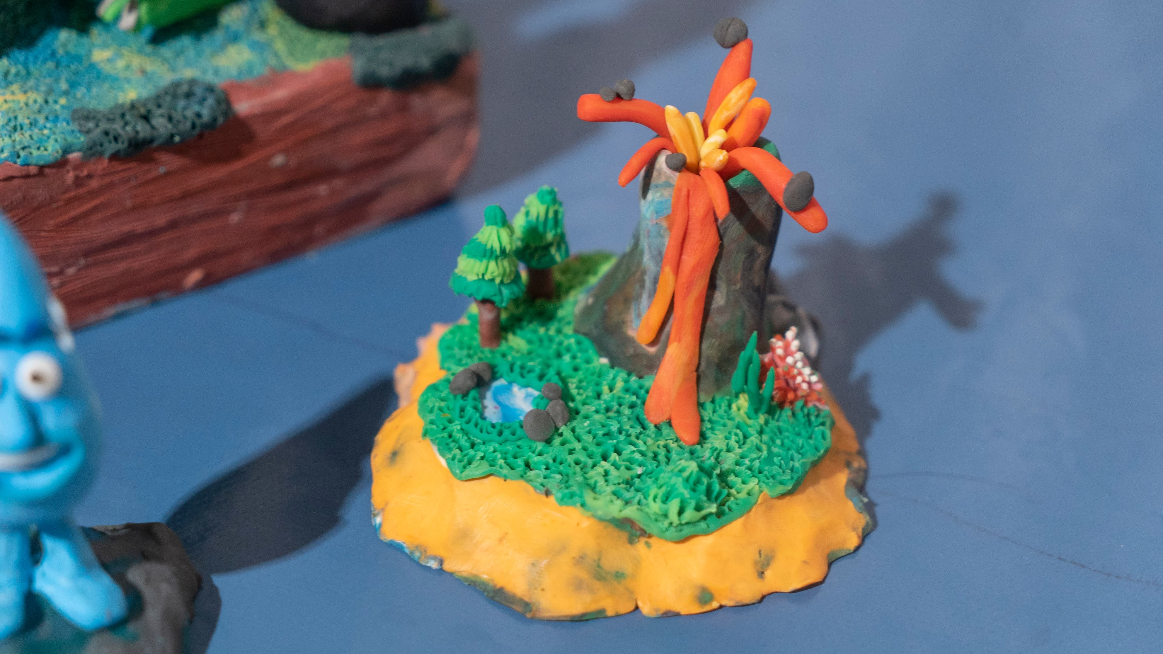 Intensive modelling clay workshop session